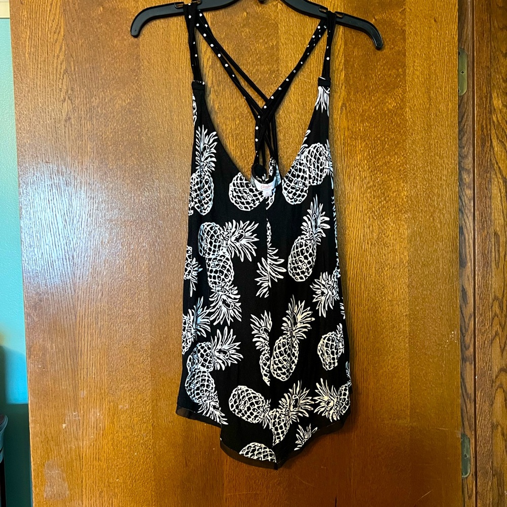 Dressy, loose fitting tank